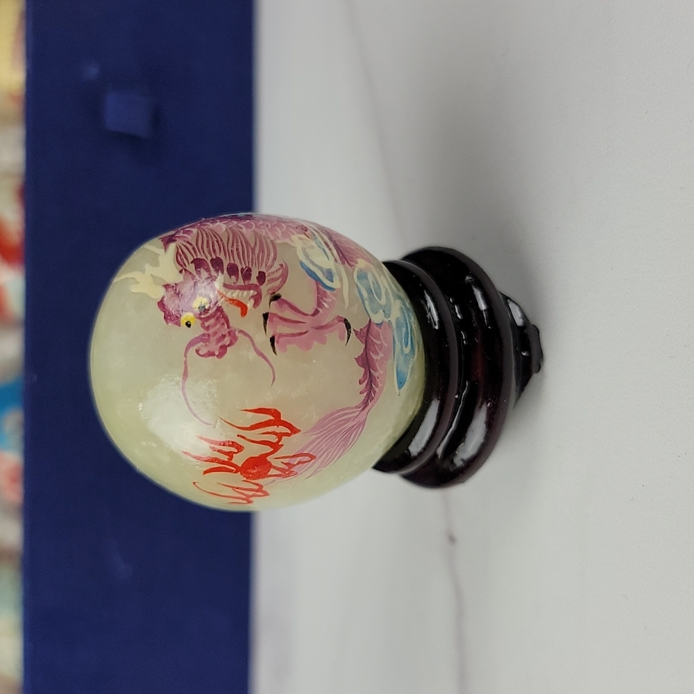 Set of 10 hand painted dragon eggs